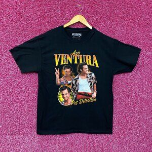 Ace Ventura Pet Detective Movie Graphic Design T-Shirt Large
